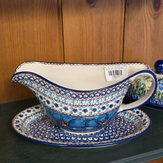 Gravy Boat   16 oz  239-U408C  U4 pf0526 Blue Jacek Chyla
