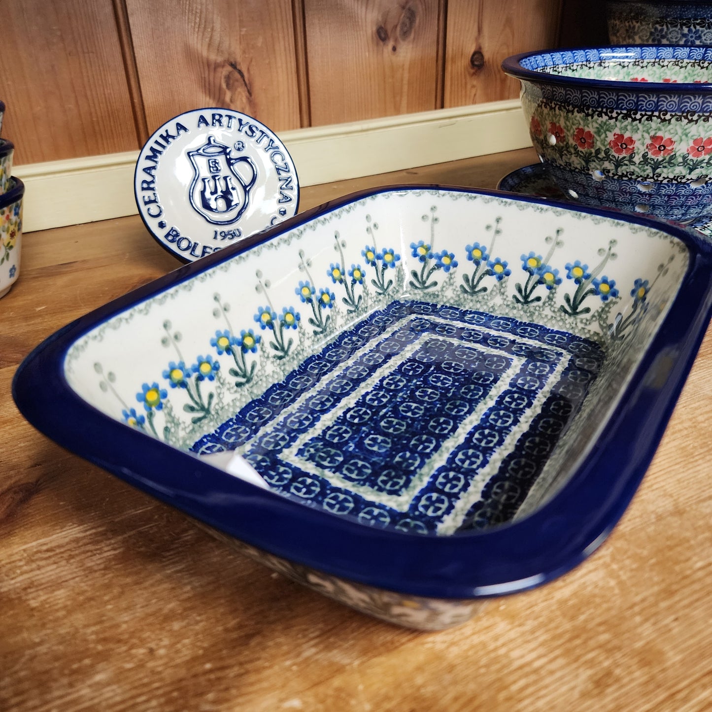 Baker   w/Grip Edge   7" x 9.75" 162-0614X  Blue Spring Daisy pf0526