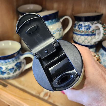 Tumbler / 17 oz  Butterfly **NOT POLISH POTTERY