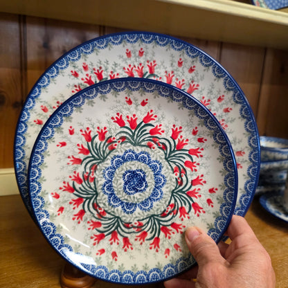 2 pc Plate ~ Crimson Bells  Save $10