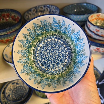 Bowl   Ice Cream   4.5" 017-3279X  Virginia Bluebells pf0526