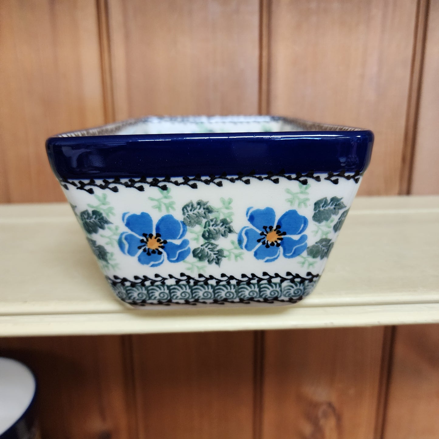 Baker ~ Loaf Pan ~ 7.75"w X 8"L 1915X ~ Morning Glory