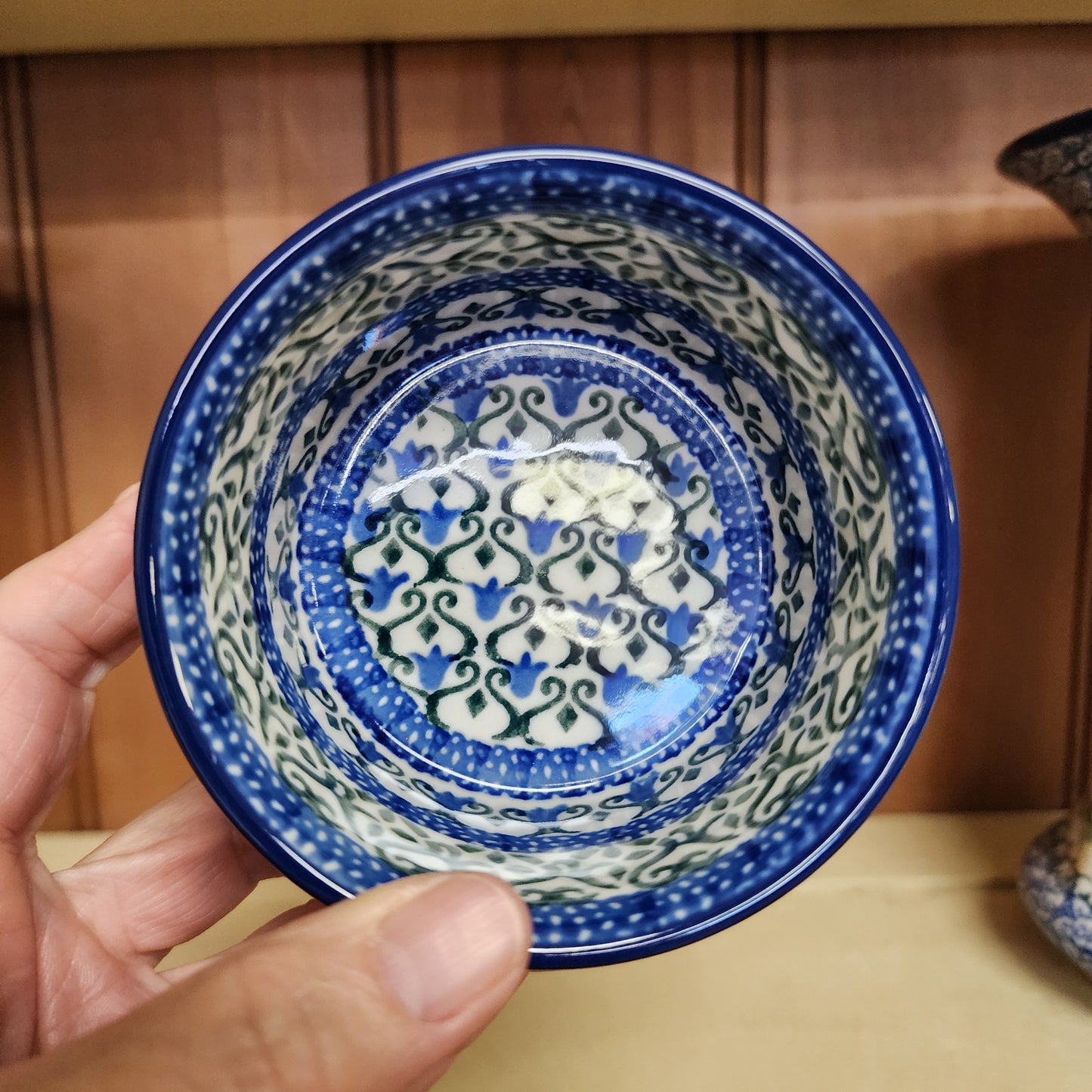 Bowl   Ramekin   3.75" 409 0585X  ~ Tulip Trellis