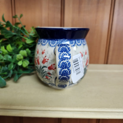 Mug   Bubble   16 oz. 073-1437X  Crimson Bells pf0526