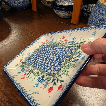 Platter   Rectangular   9.5"   2903X ~ Tulip Horizon