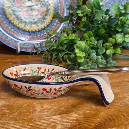 Spoon Rest 6" A26-U49018 red bird M Starzyk