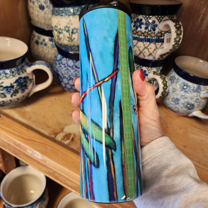 Tumbler / 17 oz  Dragonfly **NOT POLISH POTTERY