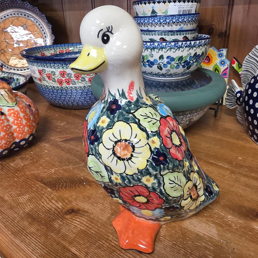 Duck Figurine 9"