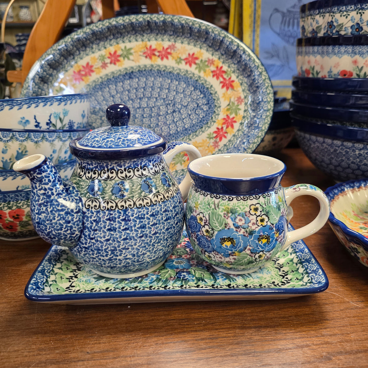 3 piece tea set U4572 bundle