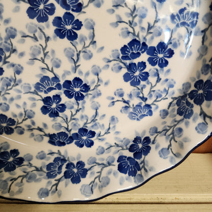 Pie Plate ~ Fluted ~ 10" 636-3428X Timeless Blue PF0526