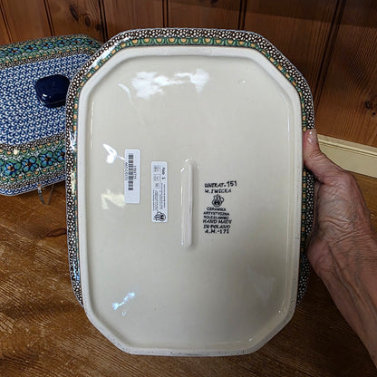 Baker   Covered Casserole   9.5" x 12" 665-U0151  U3 pf0526