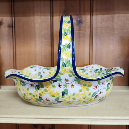 Basket w/Handle   8.25"H x 11" L    U4901 ~ U4