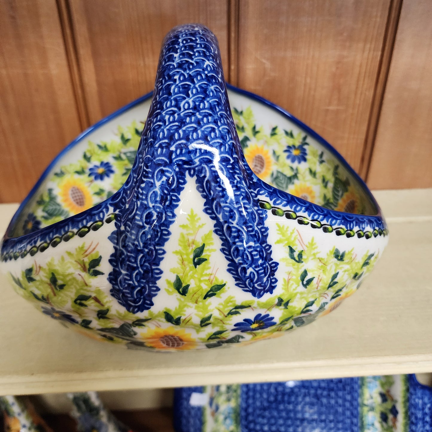 Basket  Sunflower 9" x 7.5"High