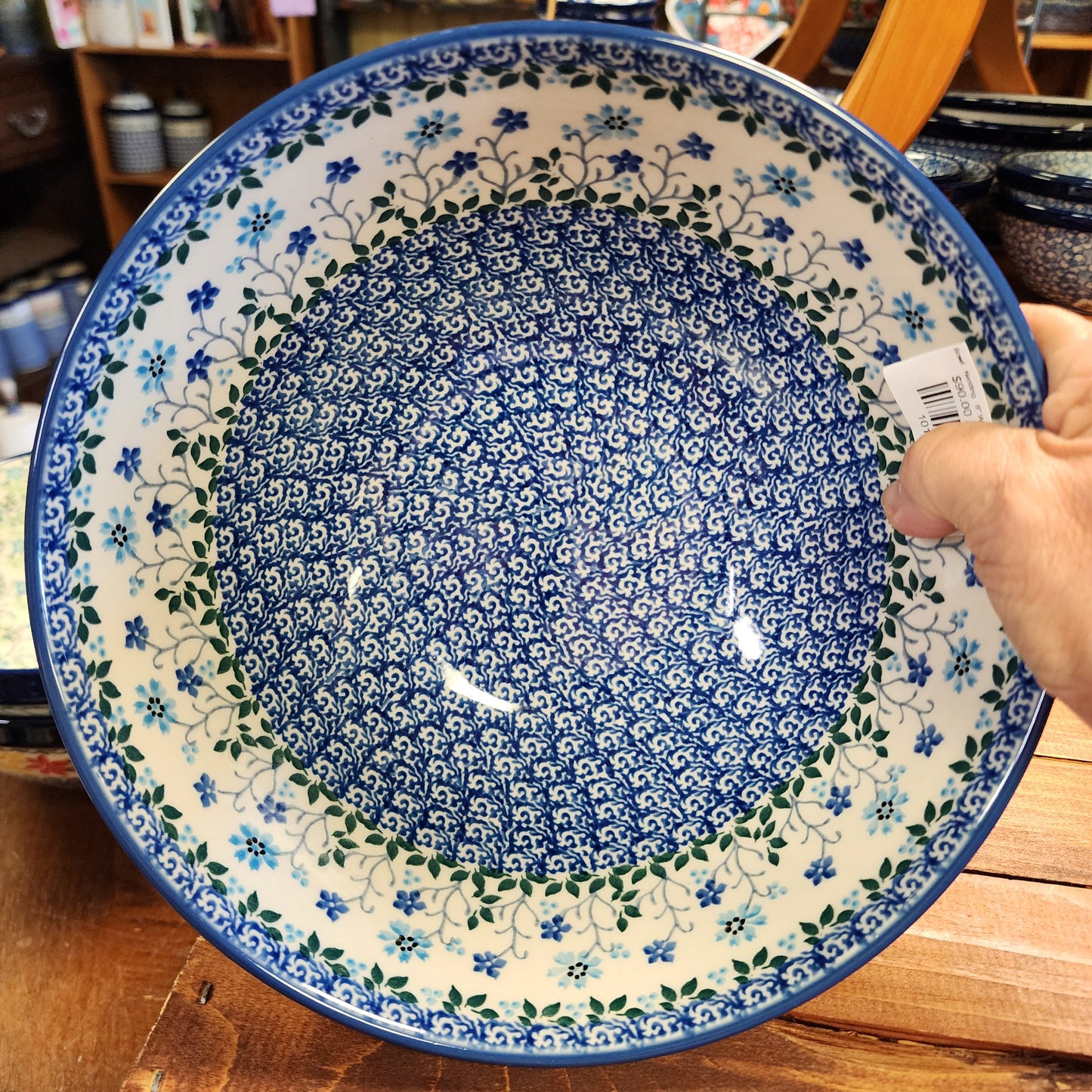 Bowl   Nesting   9" W 056-2785X  Georgia Blue pf0526