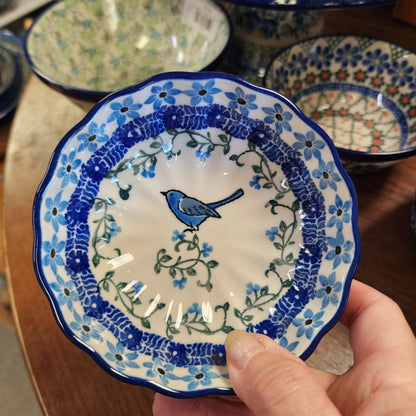 Bowl   Scalloped   4.5" 023-1932X  Song Bird pf0526