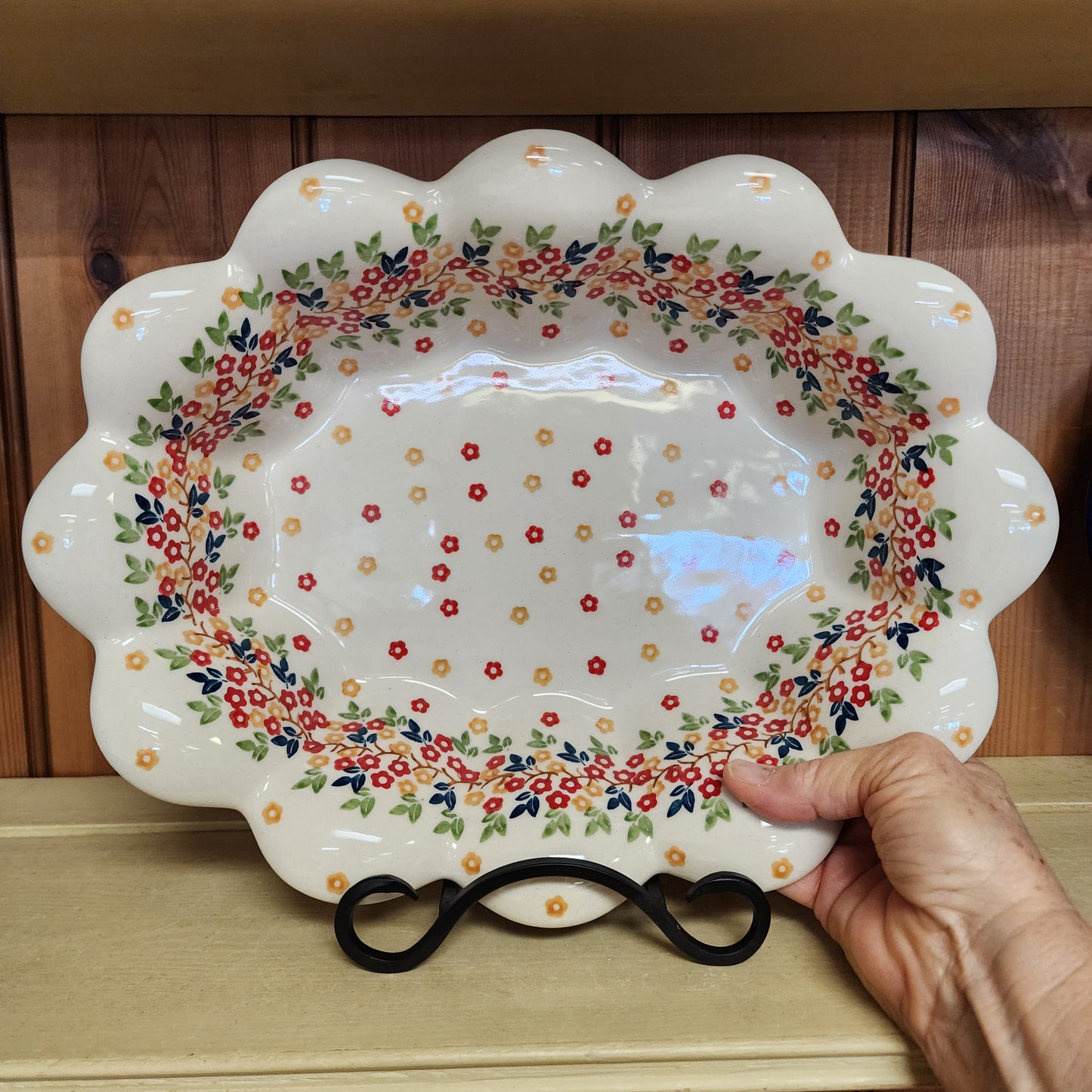 Baker / Bowl ~ Basket  Paprika 13"x10"x3"deep