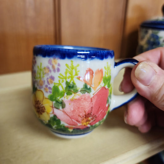 Mug Espresso 4 oz / Pink UNIKAT 2.5"