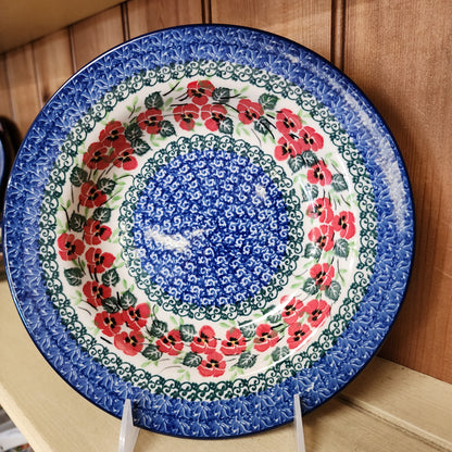 Bowl   Salad / Pasta   9"   2538X ~ Red Pansy