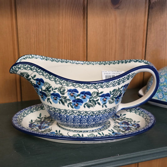 Gravy Boat   16 oz  239-2273X  Winter Viola pf0526