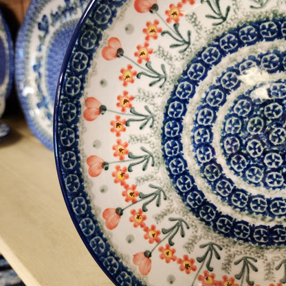 Plate   Dinner    10"   0560X ~ Peach Spring Daisy