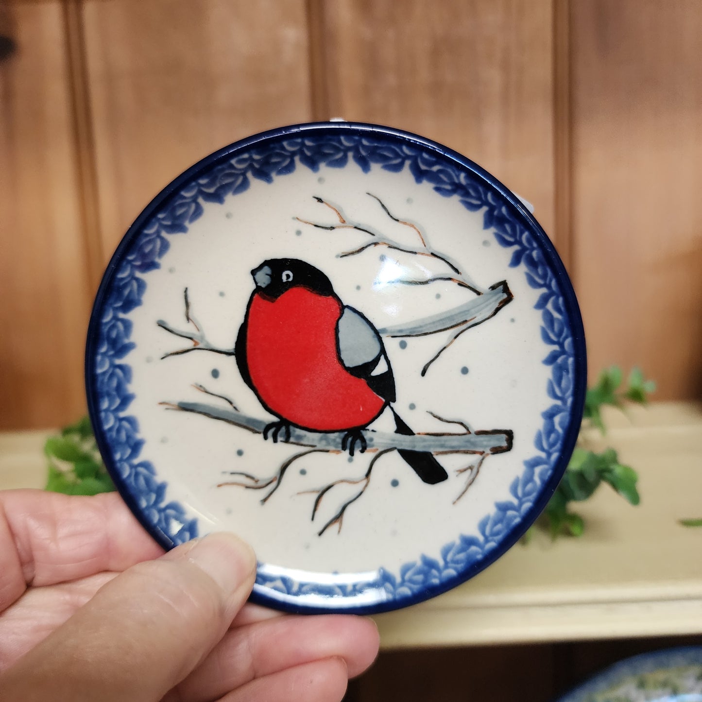 Coaster ~ 4" 262-U4908 Red Bird