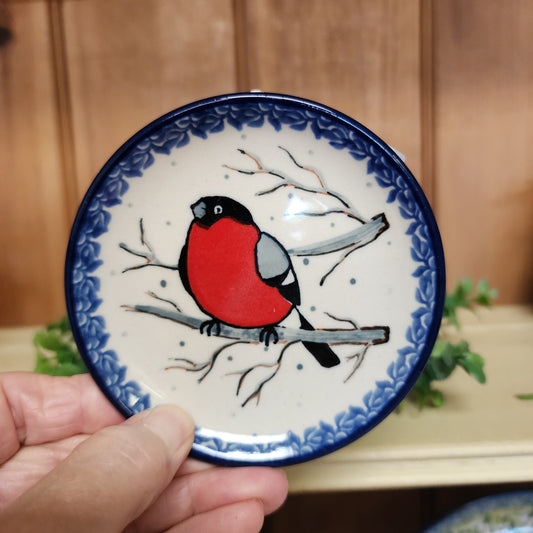 Coaster ~ 4" 262-U4908 Red Bird