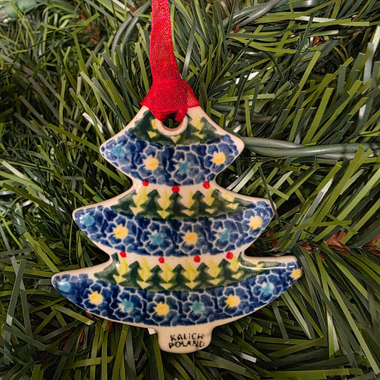 Ornament ~ Tree flat 3". 4722