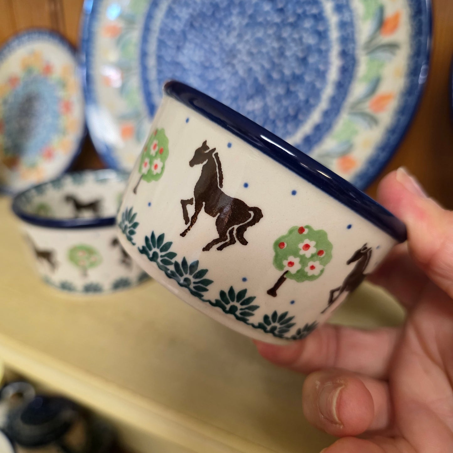Bowl ~ Ramekin ~ 3.75" 409-2256x Mackintosh horse