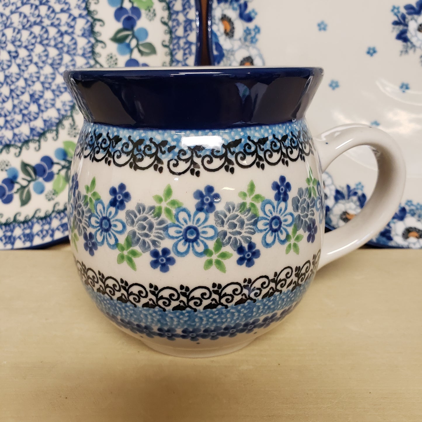 Mug ~ Bubble ~ 16 oz. 073-2633X Flower Works