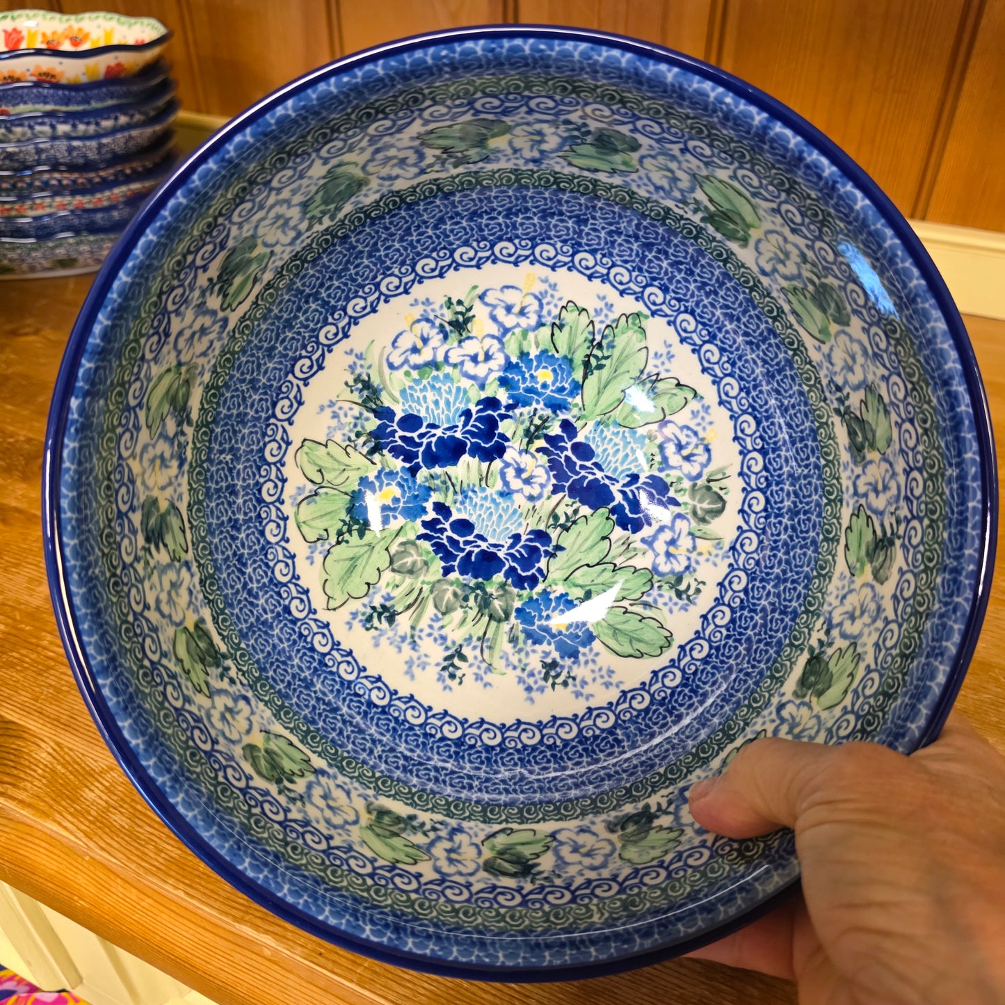 Pedestal Bowl - Large 9"wx5"H  A14-U5138  U4 pf0526