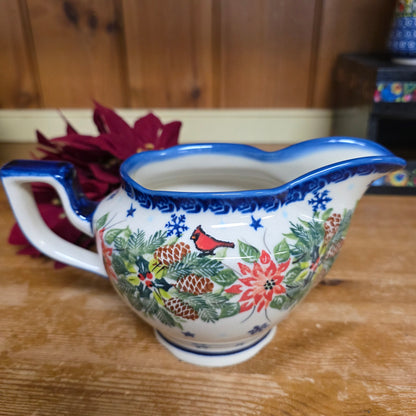 Gravy Dish Cardinal Poinsettia 710