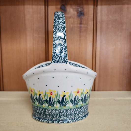 Basket with Handle     2777Q ~ Daffodil