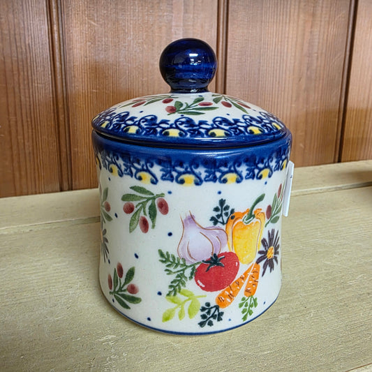 Jar w/lid 4.5" / 10 oz Veggies 1147
