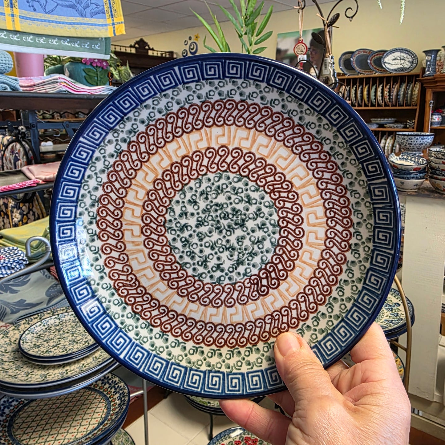 Plate   7.75"  Dessert   0050X ~ Autumn