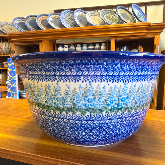Bowl   Deep Mixing   4 Qt. 113-3279X  Virginia Blue Bells pf0526