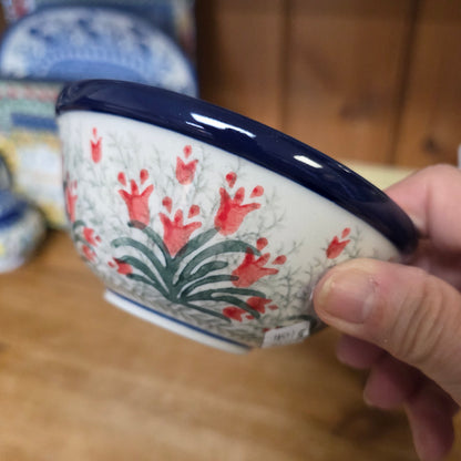Bowl   Nesting 5"W  556-1437 Crimson Bells