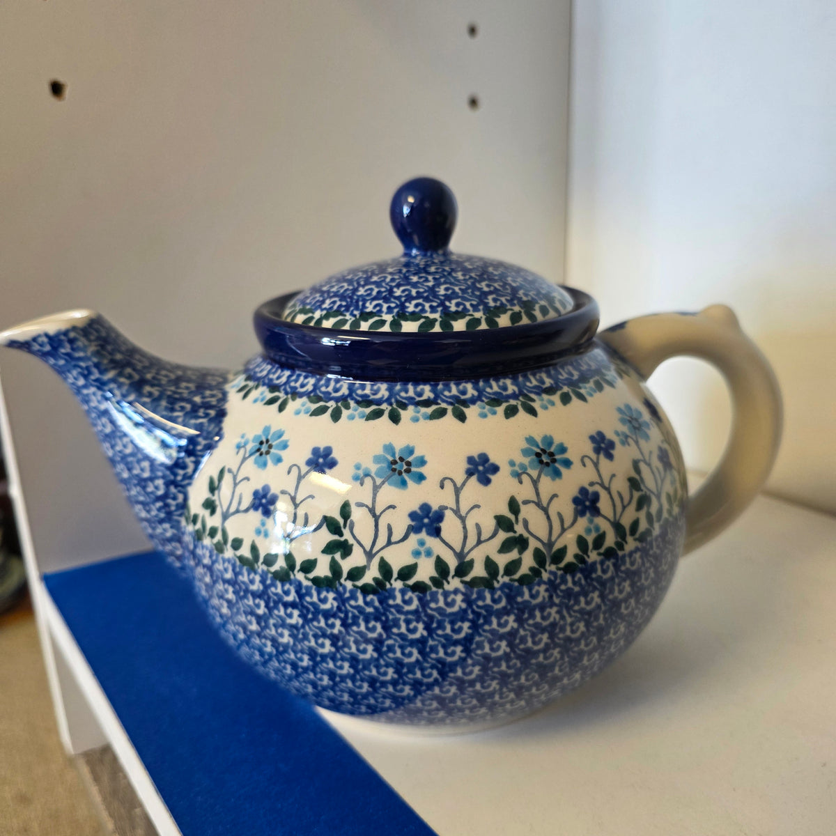 Teapot   (1 1/4 qt)  060-2785X  Georgia Blue pf0526