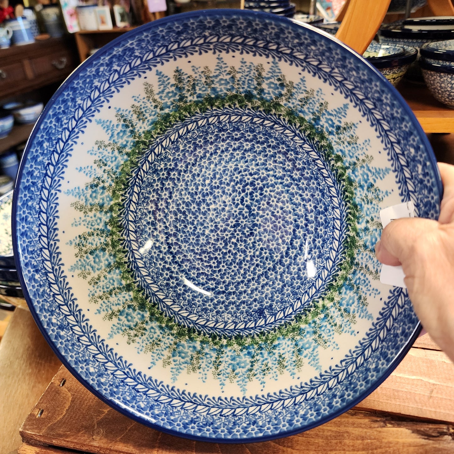 Bowl   Nesting   9" W 056-3279X  Virginia Bluebells pf0526