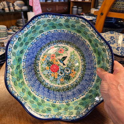Bowl   Wavy Edge   Medium  10" 692-U3271  U4 pf0526