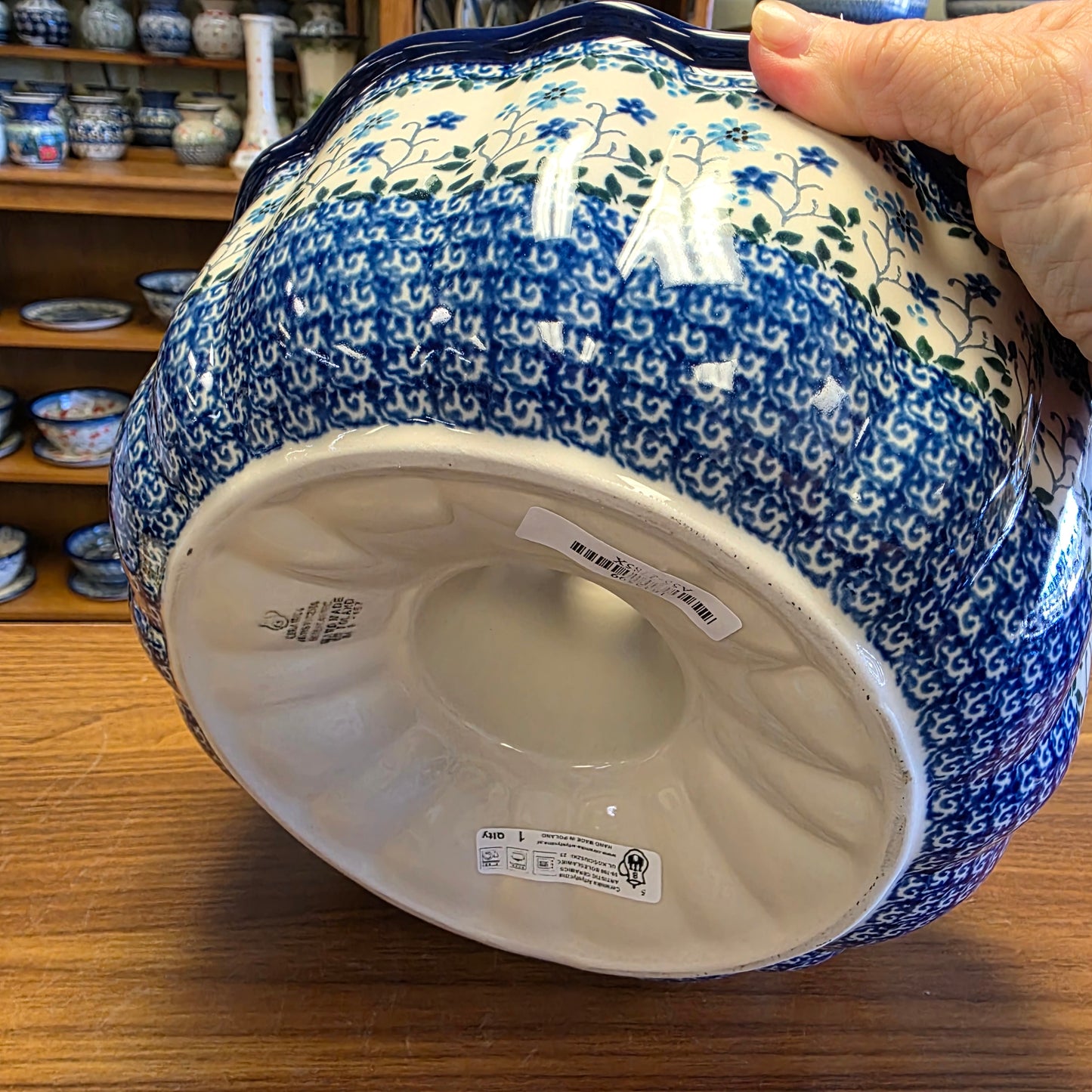 Baker   Bundt Pan  A55-2785X  Georgia Blue pf0526