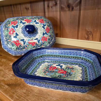 Baker   Covered Casserole   9.5" x 12" 665-U4553  U4 pf0526