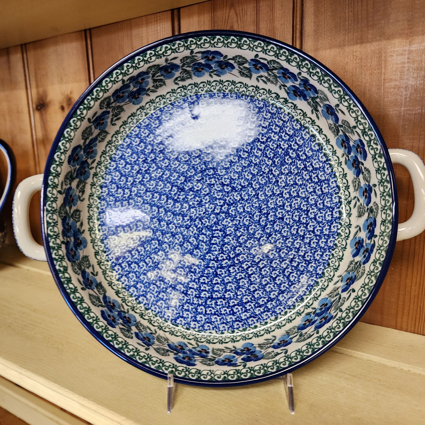 Baker   Round w/ Handles   10"   2273X ~ Winter Viola