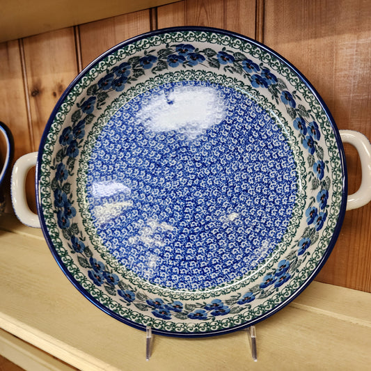 Baker   Round w/ Handles   10"   2273X ~ Winter Viola