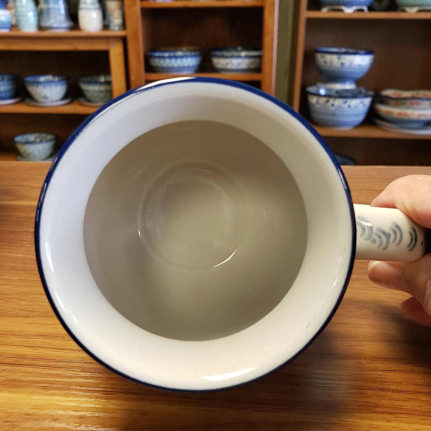 Mug ~ Bubble ~ 11 oz. 070-2372X Blue Koi