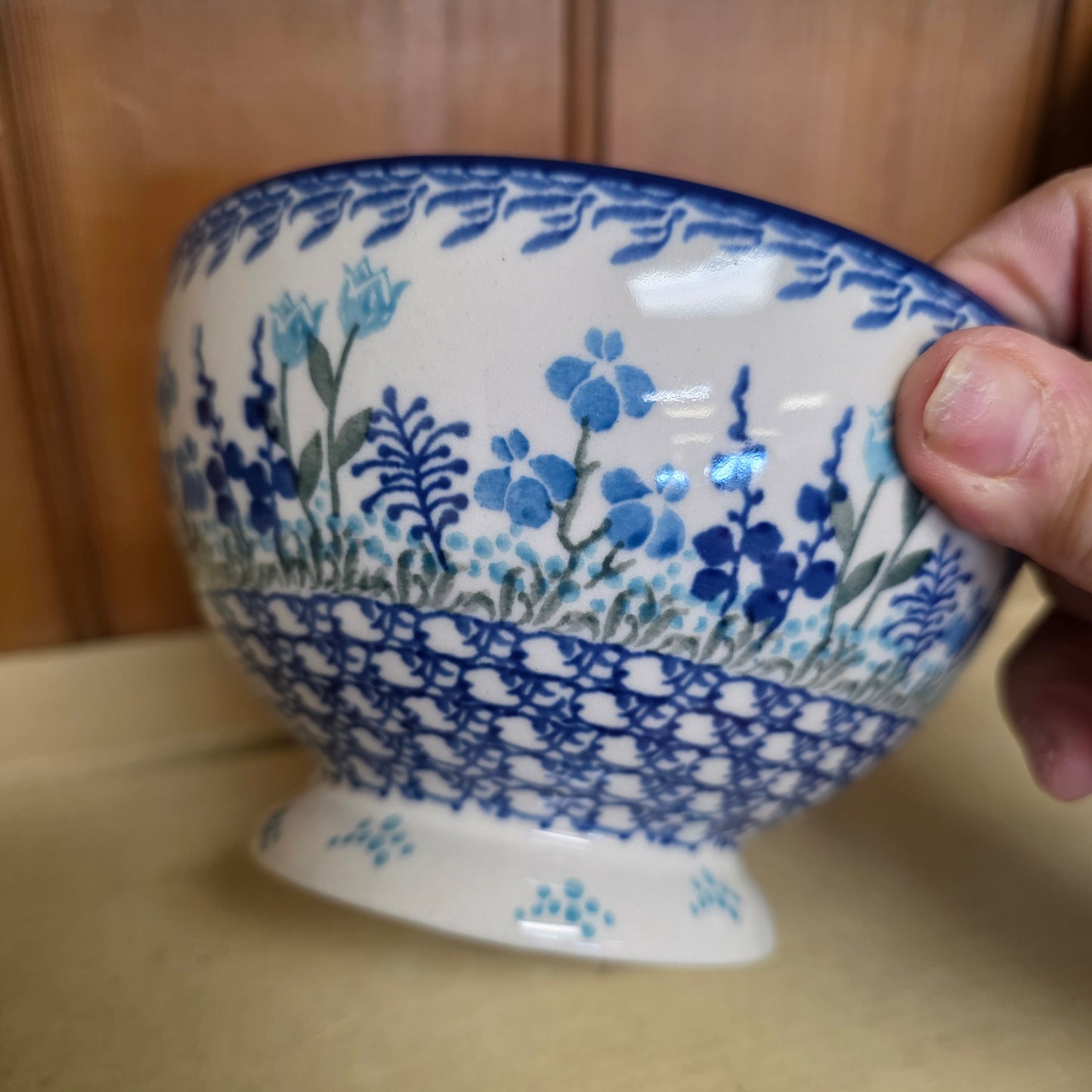 Bowl w/Pedestal   5.25"W  206-2898X  Little Gems pf0526