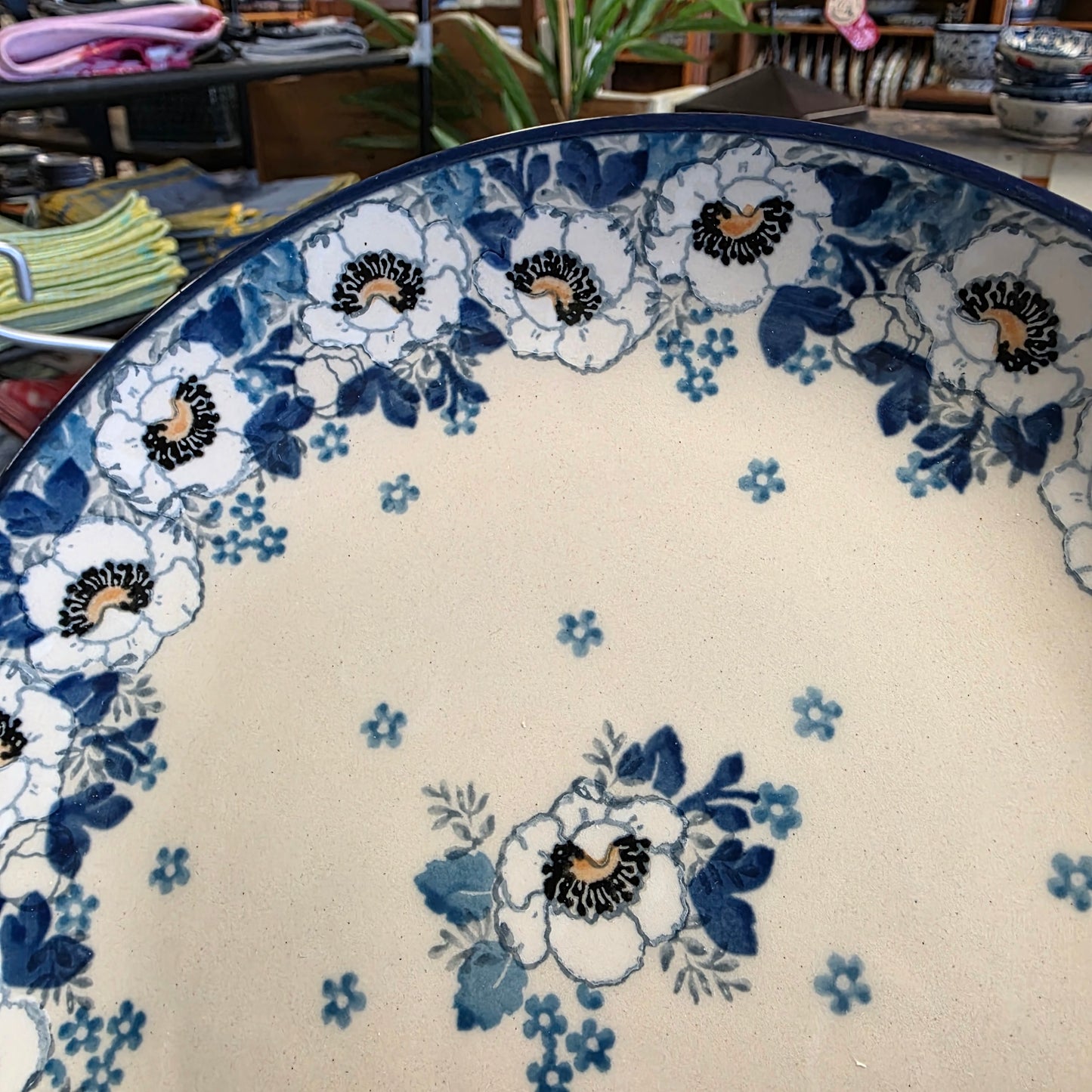 Plate   7.75" Dessert    2222X ~ Snow Poppy