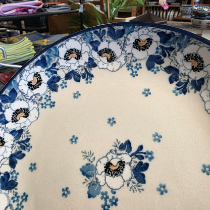 Plate   7.75" Dessert    2222X ~ Snow Poppy