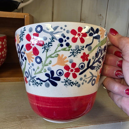 Mug XL ~ 24 oz Kasper cup ~ Red Garden Breeze gz5r