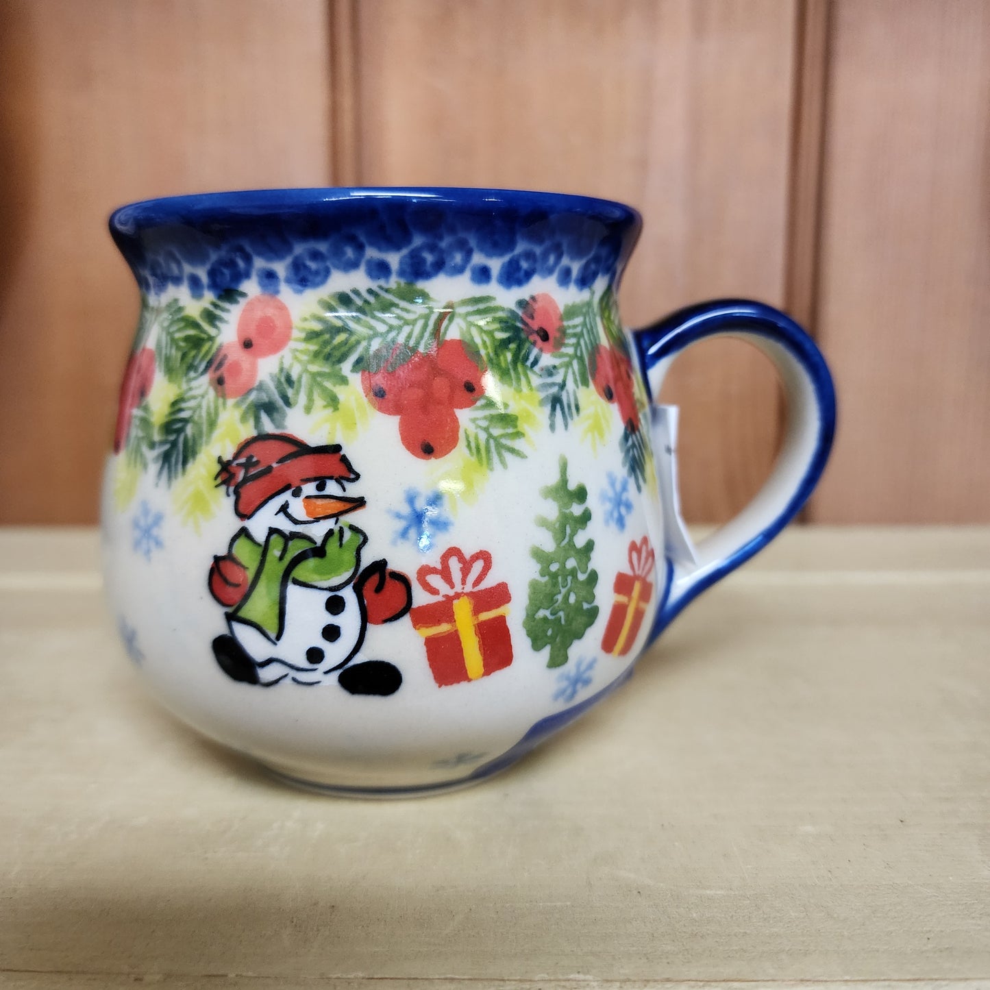Mug 10oz presents and snowman
