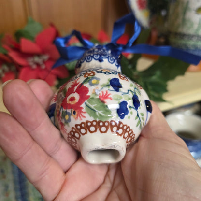 Ornament ~ Santa 3" Lidia R268